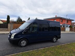 Ford Transit 300L 2.2TDCi 11/2010 8míst,Prosklený,Šoupačky - 4