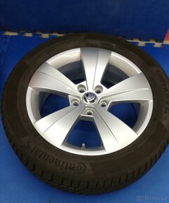 Zimní alu kola se senzory 215/55 R17 5x112 - 4