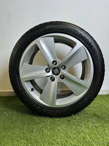 Alu kola 5x112 r17 s letním pneu (seat) - 4