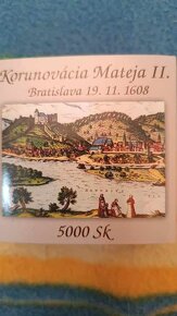 Korunovacia Mateja II. 5000 Sk - 4