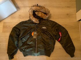 Panska zimní bunda alpha industries nová L - 4