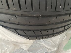 Letní pneu 215/50 R17 + disky, rozteč 5x108 - 4