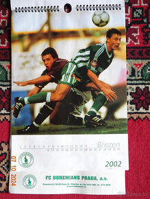 BOHEMIANS PRAHA - nástěnný kalendář 2002 (48x30cm) - 4