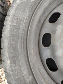 Sada plechové disky 4ks kola letní 195/50 R15 Ford 4x108 - 4