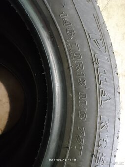 Prodám letní pneu  145/70 R13 - 4