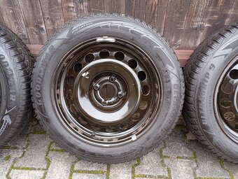 zimní sada 4x108 195/60/16 zánovní goodyear peugeot citroen - 4