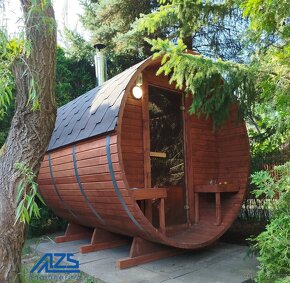 ZAHRADNÍ SUDOVÁ SAUNA 240cm DIY - 4