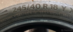 2 letní pneumatiky Continental 245/40R18 97Y 5,00mm DOT 2022 - 4