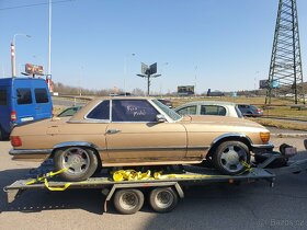 Mercedes SL 500  rok 1985  na renovaci - 4