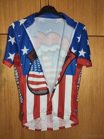 Cyklistický dres, ROLLING STONES styl USA, vel. M - 4