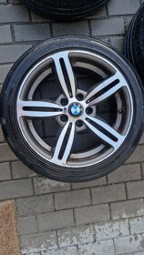 Original BMW M disky + gumy - 225/45 R17 - 4