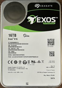 HDD 16TB SkyHawk AI,  Exos X16 - 4