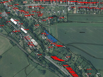 Prodej podílu 1/2 stavebního pozemku 1019 m2 v obci Vítkov,  - 4