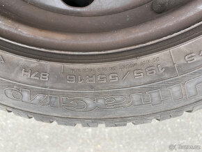 Zimní pneu + disky 195/55 R16 5x120 - 4