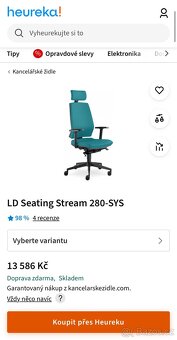 kancelářská židle LD Seating Stream - 4