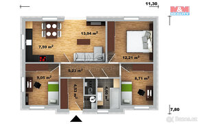 Prodej rodinného domu, 68 m², Aš, ul. Vernéřovská - 4