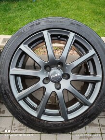 17" ALU kola Rial 5x108 Antracit - 4