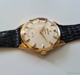 Omega Genève pánské zlaté 18K náramkové hodinky Ø 37 mm - 4