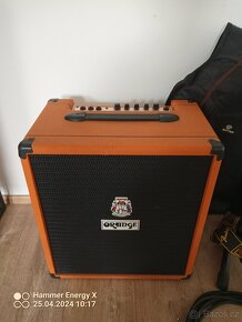 Baskytara Fernandes Revolver + kombo Orange crush 50bxt - 4