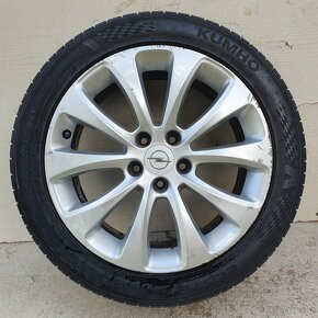 Alu kola Opel 17" 5x110, letní Kumho 225/45ZR17 - 4