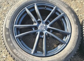 Zimní Alu kola BMW X1, X2, Mini 5x112 Michelin 225/55R17 - 4