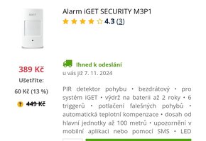 Alarm iGET SECURITY M4 - WiFi/GSM (M4) - 4