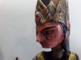 Staré panenky,WAYANG,Indonésie,loutky - 4