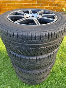 Alu kola 5x108 17" + zimní pneu 235/55 R17 - 4