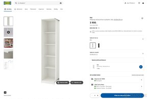 IKEA PAX ROHOVÝ DÍL 53x58x236 cm - 4