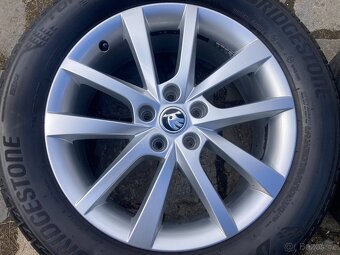 Alu kola ŠKODA KODIAQ 18" 5x112 letní BRIDGESTONE 235/55R18 - 4