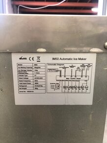 Výrobník ledu IM50, kapacita 50 Kg/24h - 4