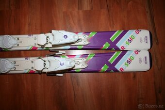 lyže Rossignol fun Girl 120 cm , lyžaky - 4