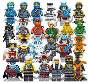 Figurky Ninjago (24ks) typ lego 2 - nove, nehrane - 4