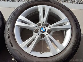 Zánovní letní ALU komplet BMW 17" 5x112 ET54 pneu 205/55/17 - 4