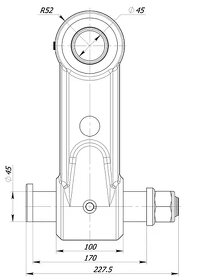 Hydraulický rotátor Formiko FHR 16 FD1H hydraulická otoč - 4