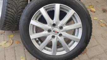 Zimní Sada Alu Kola 5x100 185/60 R16 - 4