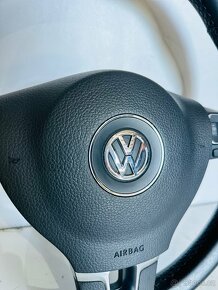 VW Tříramenný  multifunkční volant + airbag PASSAT B7 a iné - 4