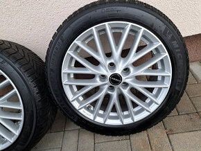 Alu kola Borbet 17" 5x112 + zimní pneu 215/50/17 - 4