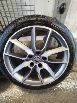 Prodám ALU kola Škoda GEMINI o rozměru 5x112 R18 - 4