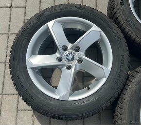 Octavia - 16" alu + zimní 205/55 R16 Barum, DOT3322 - 4