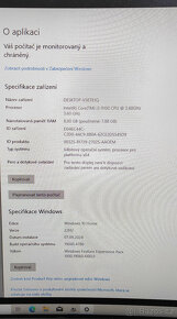 Stolní PC i3-9100 / 8GB RAM / 240GB SSD / Win10 - 4