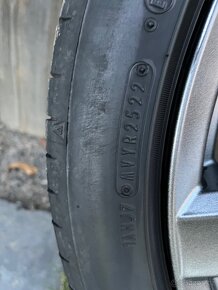 R18x7,5j ET50 ALU kola Dezent + letní pneu Falken 225/45/R18 - 4