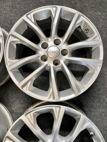 5x110 Jeep Cherokee KL originál alu disky + senzory - TOP - 4