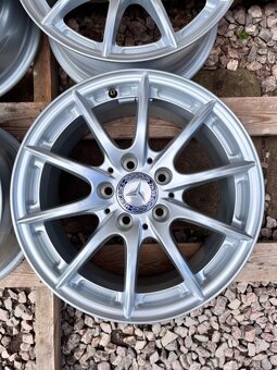 5x112 R16 originál alu disky Mercedes - TOP STAV - 4