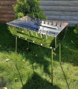 Mangal(Grill)Мангал-чемодан нержавійка - 4