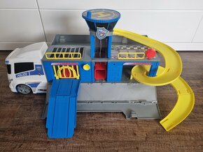 Alltoys Teamsterz policejní stanice - tahač - 4