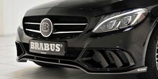 Mercedes Brabus w205 s205 spoiler lízátko spliter nárazník - 4