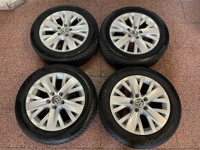 Originál Volkswagen ALU kola 5x112 r16 zimní pneu 5,5mm - 4