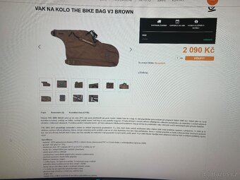 Vak na kolo BMX The bike bag V3 brown - 4