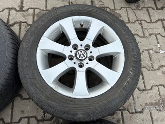 4x al kola 5x120 + pneu celoroční 235/55 R17 103V - 4